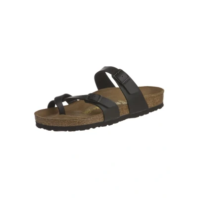Abbildung von Birkenstock Mayari Pantolette flach, Größe: 41, Schwarz Schuhe