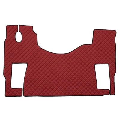 Abbildung von F CORE FL23 RED Fußmattensatz Eco Leder 1 Rot MERCEDES BENZ: ACTROS MP2 / MP3