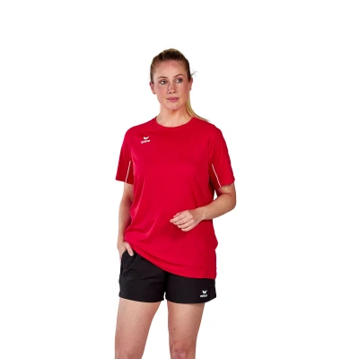 Abbildung von Erima Herren Liga Star Trainings T Shirt, rot/weiß, L