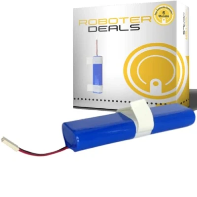 Abbildung von Roboter Deals Li Ion Akku, Batterie, Ersatzakku für ILIFE u. ZACO V5, V5x, V5s, V5 Pro, V7, V8, V8s, V80, V85 Staubsaugroboter. 100% geprüfte Passgenauigkeit, hohe Qualität und langlebiges Lithium.