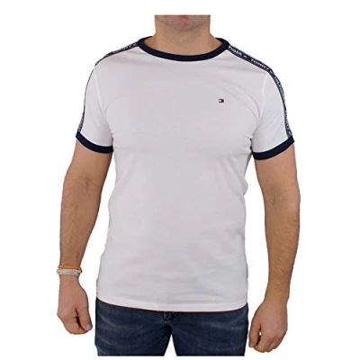 Abbildung von Tommy Hilfiger TEE Nachtwäsche Shirt, Herren, Größe: XL, White