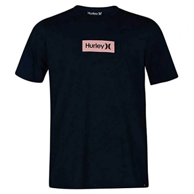 Abbildung von Hurley Jungen B O&amp;O S Box Tee S/S T Shirts, Armory Navy, L