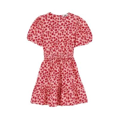 Abbildung von WE Fashion Freizeitkleid für Kinder, Größe: 92/98, Salmon pink