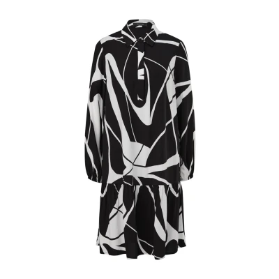 Abbildung von comma Kleid mit Allover Print