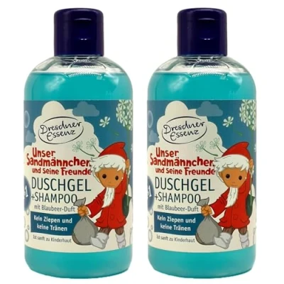 Abbildung von 2er Pack Dresdner Essenz Unser Sandmännchen 2in1 Duschgel &amp; Shampoo, 2x 250ml