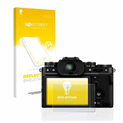 Abbildung von upscreen Entspiegelungs Schutzfolie für Fujifilm X T5 Displayschutz Folie Matt [Anti Reflex, Anti Fingerprint]