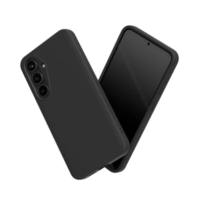Abbildung von RhinoShield Case kompatibel mit [Galaxy S25 Plus] SolidSuit Stoßdämpfende &amp; schlanke Schutzhülle Premium Finish 3.5 Meter Fallschutz Schwarz