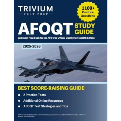 Abbildung von AFOQT Study Guide: Practice Questions and Exam Prep Book for the Air Force Officer Qualifying Test: [8th Edition]: 1,100+ ... Test Edition]