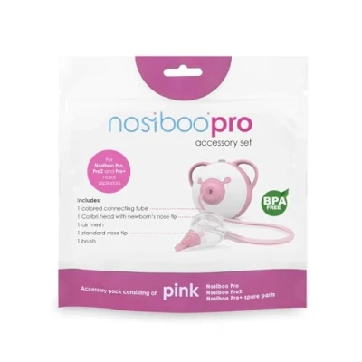 Abbildung von Zubehörset für Elektrostaubsauger, Pro, rosa, Nosiboo