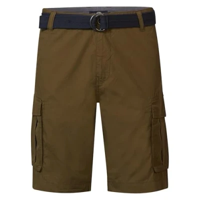 Abbildung von Petrol Industries Cargo Shorts mit Gürtel Poplin Grün L