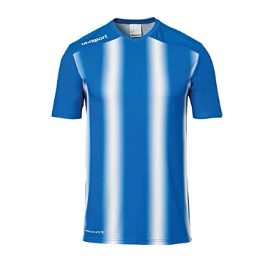 Abbildung von uhlsport Kinder Stripe 2.0 Trikot, azurblau/Weiß, 128