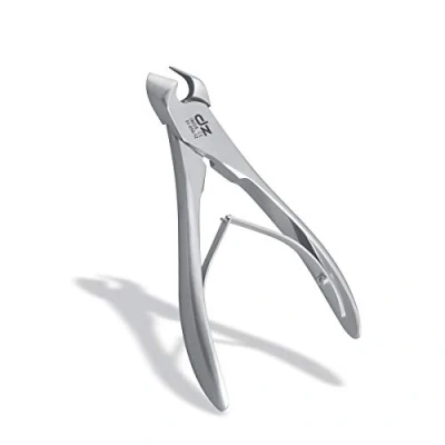 Abbildung von Diabetiker Soft Cut Kopfschneider mit Doppelfeder Nagelzange Fussnagelzange knipser für Dicke oder Eingewachsene Nägel aus rostfreiem Edelstahl