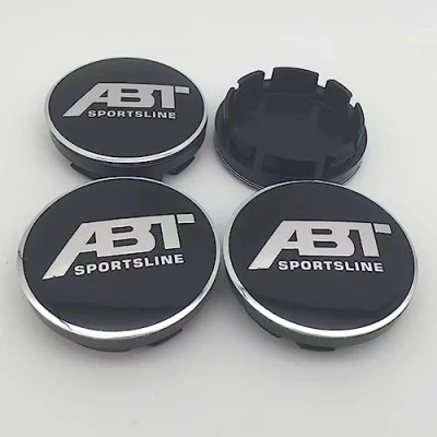 Abbildung von 4 Stück Auto Radnabenabdeckung Ersatzteil,for ABT 56mm 60mm 65mm 68mm Wasserdicht Staubdicht Nabendeckel Nabenkappen,56mm D
