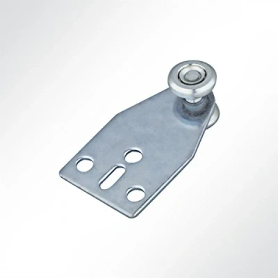 Abbildung von LYSEL Laufrolle Vorhangrolle Führungsrolle verzinkt für Laufschiene 25x19mm mit Kugellager (1 Stück)