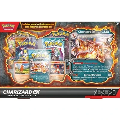 Abbildung von Pokemon TCG: Charizard ex Special Collection 5 Packs, Promos