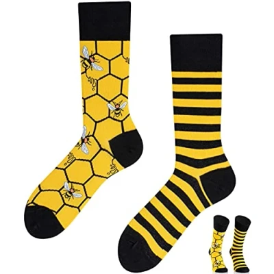 Abbildung von TODO Lustige Socken Damen und Herren, Coole mit Motiv Bunte, Mehrfarbige, Verrückte (39 42, Bar)