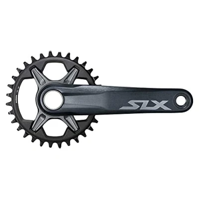 Abbildung von Shimano Kurbelgarnitur SLX 175 mm BOOST55 1 x 12 V S/CAZ Unisex Erwachsene (Mehrfarbig)