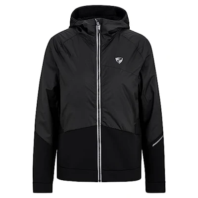 Abbildung von Ziener Damen NAKIMA Hybrid /Aktiv Jacke atmungsaktiv, winddicht, funktionell, black, 46