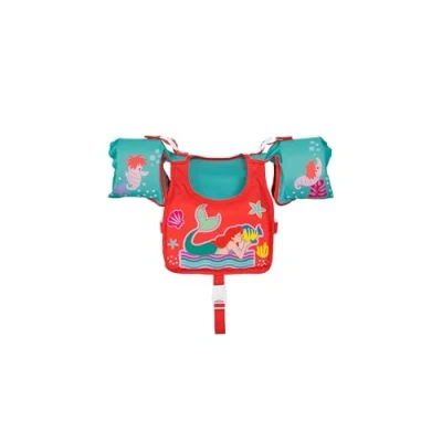 Abbildung von Bestway Schwimmweste Schwimmhilfe Little Mermaid mit Textilbezug, 3 6 Jahre