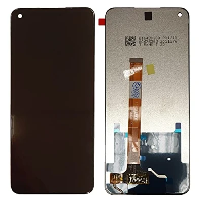 Abbildung von Smartex® Display LCD kompatibel mit Realme 7 (RMX2155) Schwarz Bildschirm