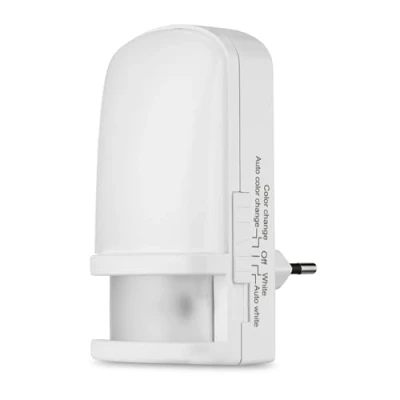 Abbildung von REV 00337162 Nachtlampe, LED Nachtlicht mit Dämmerungsautomatik, Farbwechselfunktion, weiss