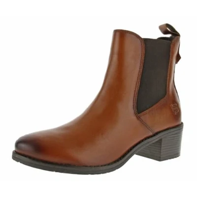Abbildung von Bagatt RUBY Ankle Boot, Damen, Größe: 40, Cognac dark brown Schuhe