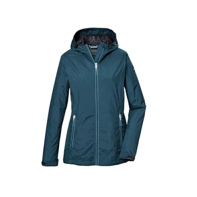 Abbildung von Killtec Outdoorjacke KOS 108 WMN JCKT Leichte, wasser und winddichte Damenjacke, PFAS frei imprägniert