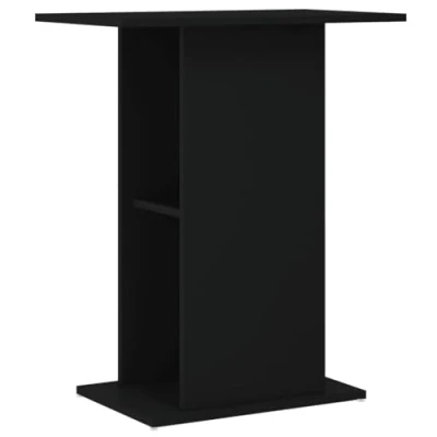 Abbildung von vidaXL Aquariumunterschrank Aquariumständer Schwarz 60,5x36x72,5 cm Spanplatte Aquarium Unterstand