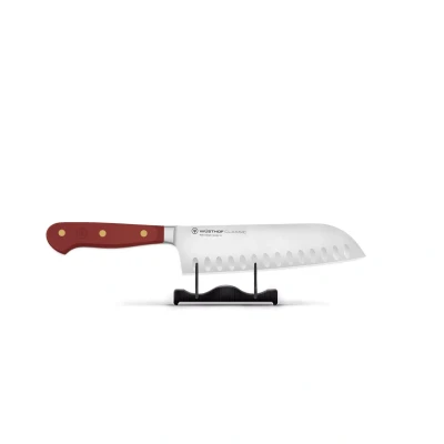 Abbildung von WÜSTHOF Classic Santoku 17 cm, Tasty Sumac (Dunkel Rot)