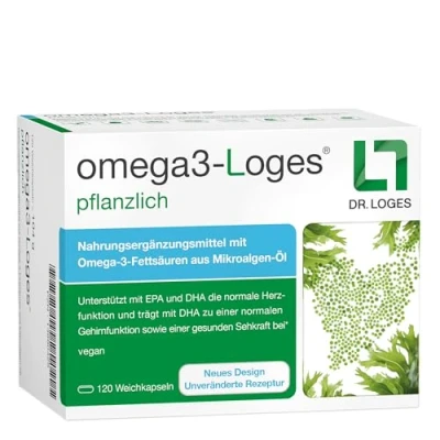 Abbildung von omega3 Loges pflanzlich Kapseln 120 St