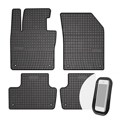 Abbildung von Gummimatten Auto Fußmatten Gummi Automatten Passgenau 4 teilig Set passend für Volvo XC60 II ab 2017