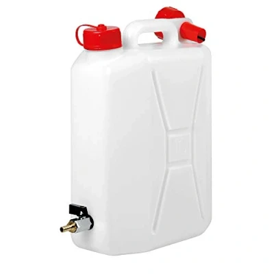 Abbildung von Lampa 67013 Kanister aus Polyethylen mit Wasserhahn Metall, 10 l, vertikal