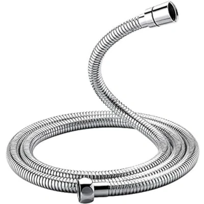 Abbildung von GRIFEMA G851 18 Verdrehschutz Brauseschlauch, 1.8 M, Universal Duschschlauch, Edelstahl, Silber [Exklusiv bei Amazon]