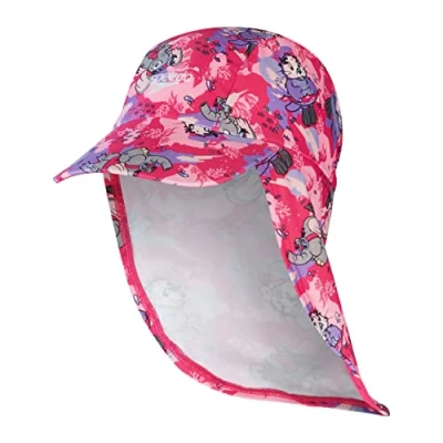 Abbildung von Speedo Mädchen Learn to Swim Sun Protection Hat Schutzhut, Rosa/Lila, S