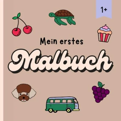 Abbildung von Mein erstes Malbuch ab 1 Jahr: Liebevoll gestaltetes Mal und Kritzelbuch mit 50 extra großen Motiven