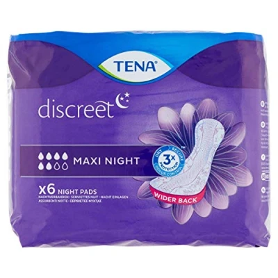Abbildung von Tena Lady Maxi Night für mittlere Blasenschwäche, 6 Stück, 2er Pack (2 x Stück)