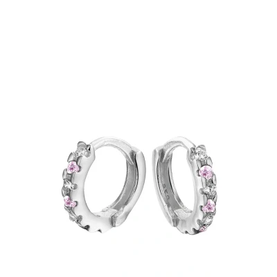 Abbildung von Lucardi Kinder Ohrringe mit Plattierung Schmuck Geschenk Silber