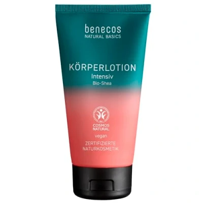 Abbildung von benecos Natural Basics Körperlotion Intensiv Bio Shea 150ml vegan derm. getestet