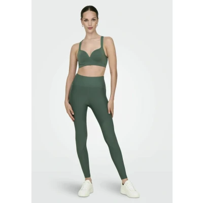 Abbildung von ONLY Play JANA Tights, Damen, Größe: XL, Duck green