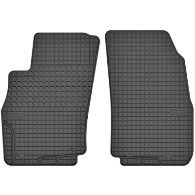 Abbildung von Gummimatten Vorne Gummi Fußmatten Satz für FIAT Grande Punto (2005 2009) / Evo (2009 2012) 12&#039; (2012 2018) Linea (2007 2015) 2 teilig Passgenau