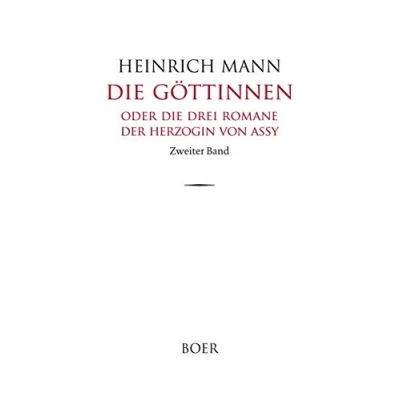 Abbildung von Die Göttinnen oder drei Romane der Herzogin von Assy: Band 2: Venus