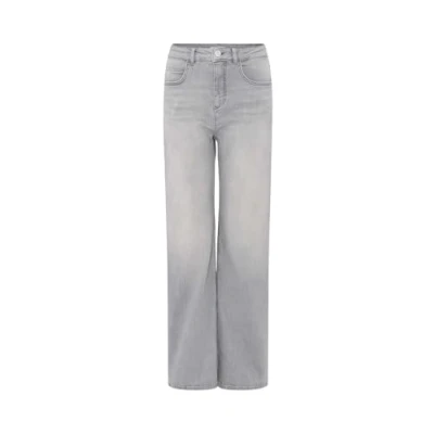 Abbildung von Opus Jeans Straight Leg, Damen, Größe: 34x31, Light dynamic grey
