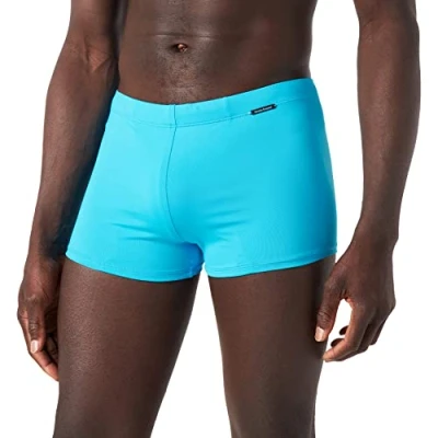 Abbildung von Bruno Banani Herren Mini Wave Line 2.0 Badehose, Türkis (Türkis 225), Medium (Herstellergröße: M)