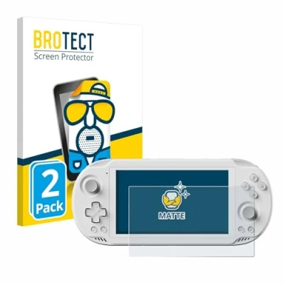 Abbildung von BROTECT Entspiegelungs Schutzfolie für AYN Odin 2 Mini (2 Stück) Matte Displayschutz Folie, Anti Reflex, Fingerprint