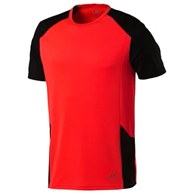 Abbildung von Pro Touch Herren Cup T Shirt, Fiery Coral/Schwarz, M