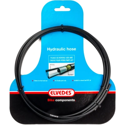 Abbildung von Hydraulische Bremsleitung Elvedes Mit PTFE futter Und Kevlar Schutz Schwarz