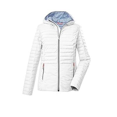 Abbildung von Killtec Damen Steppjacke mit Kapuze/Jacke in Daunenoptik KOS 117 WMN QLTD JCKT ; weiss, 34, 37928 000