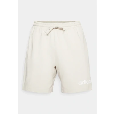 Abbildung von adidas Herren Essentials LINEAR Single Jersey Short, Wonder Alumina/White, L