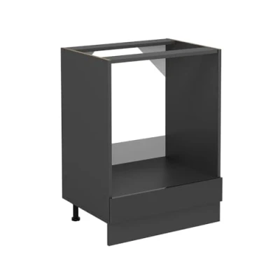 Abbildung von Vicco Herdumbauschrank R Line, Anthrazit Hochglanz, 60 cm ohne Arbeitsplatte