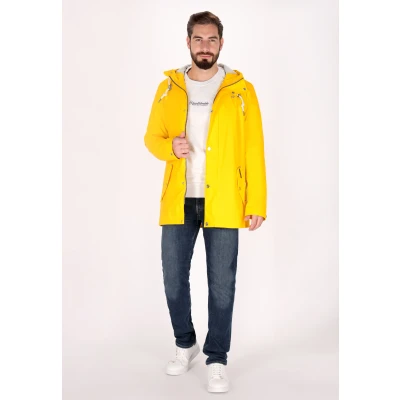 Abbildung von SCHMUDDELWEDDA Herren Regenjacke XXL / Gelb 100% Polyester